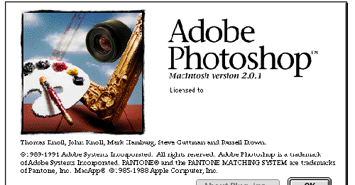 Adobe Photoshop的发展史