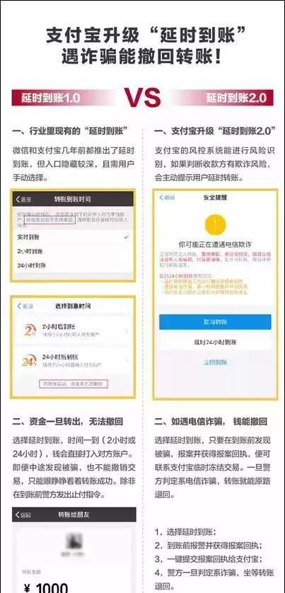 扩散！微信、支付宝开通这功能，遇到诈骗能撤回转账...
