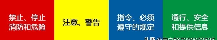 安全色黄颜色代表什么，安全色的颜色“红，蓝，黄，绿”四种颜色分别代表什么意思？图2