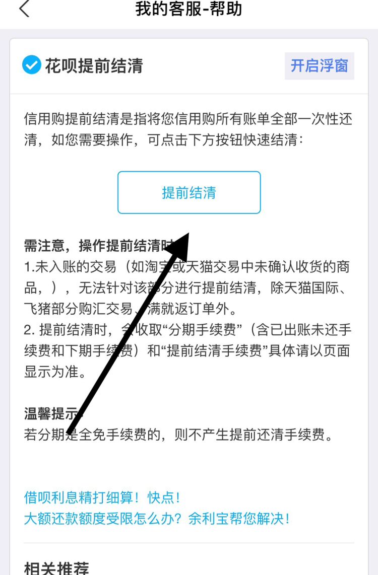 花呗怎么提前一次性还清 花呗怎么提前还款，花呗怎么提前一次还清？图10