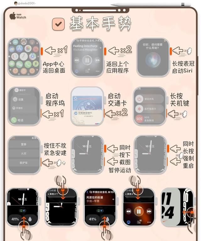 Apple Watch 使用设置小技巧