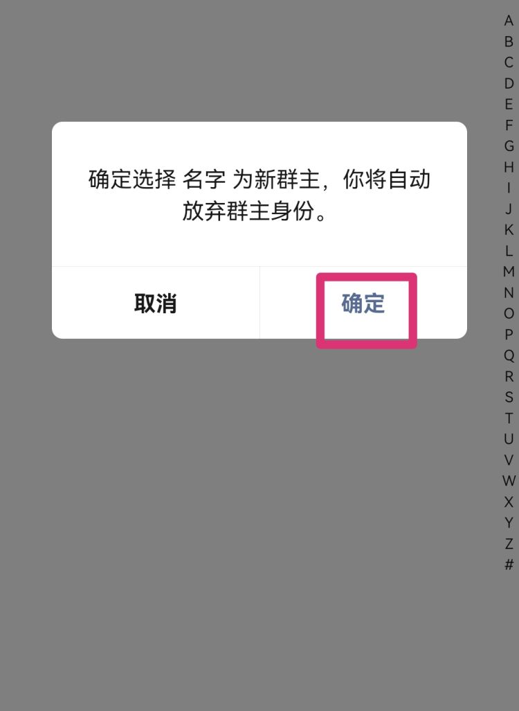 微信群怎么换群主 微信群主如何转让给别人，qq怎么把群主转让给别人？图13