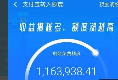 支付宝余额支付剩余额度怎么查询，我的支付宝余额页面没有剩余额度显示是怎么回事？图5