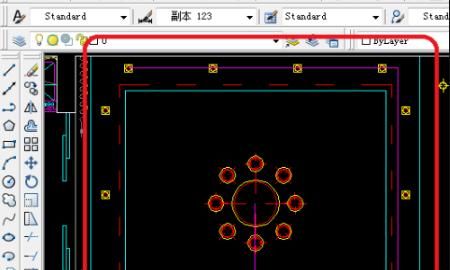 cad 2008自学教程：[1]熟悉掌握 CAD软件界面，cad 2008自学教程：[53]怎么画cad客厅开关布置？图6