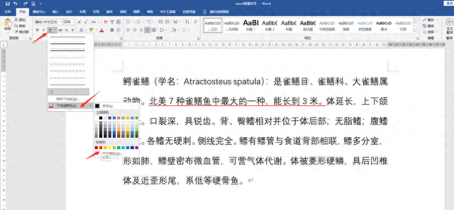 word段落标记着重符号，word快手标记，阅读打印一键操作